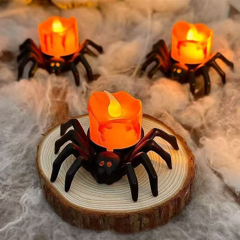 🎃 Halloween Pumpkin Spider Candle 🔥  - FREE SHIPPING with Hot Sale 25% OFF 🔥