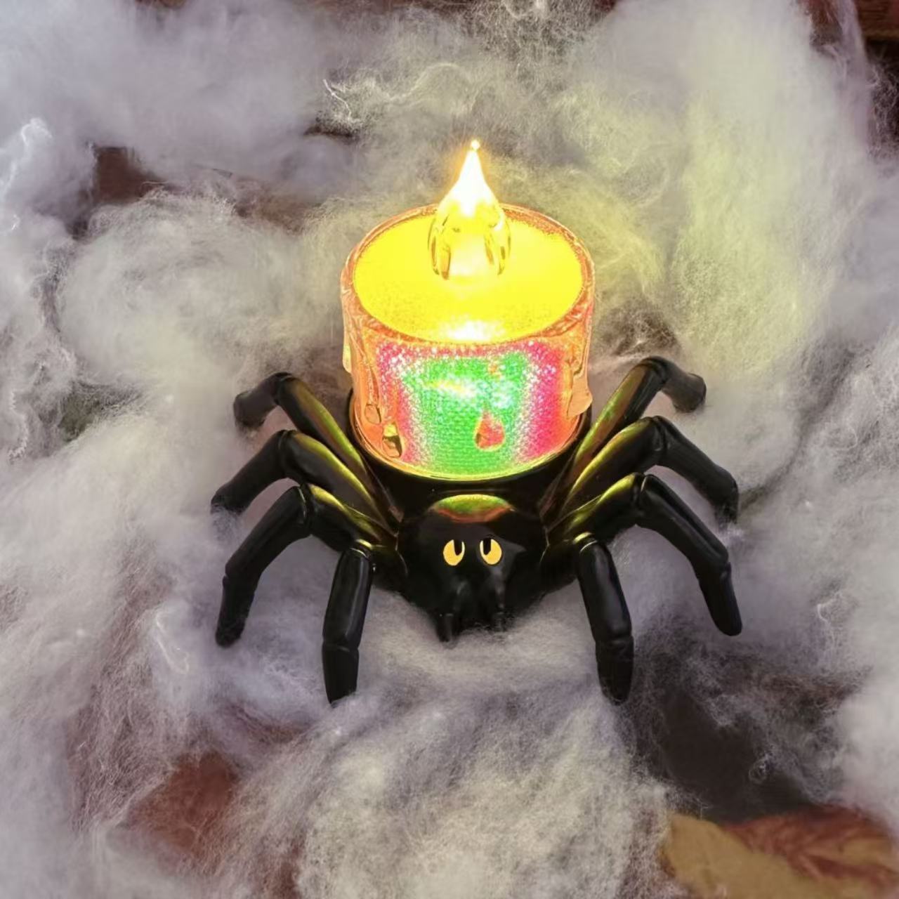 🎃 Halloween Pumpkin Spider Candle 🔥  - FREE SHIPPING with Hot Sale 25% OFF 🔥