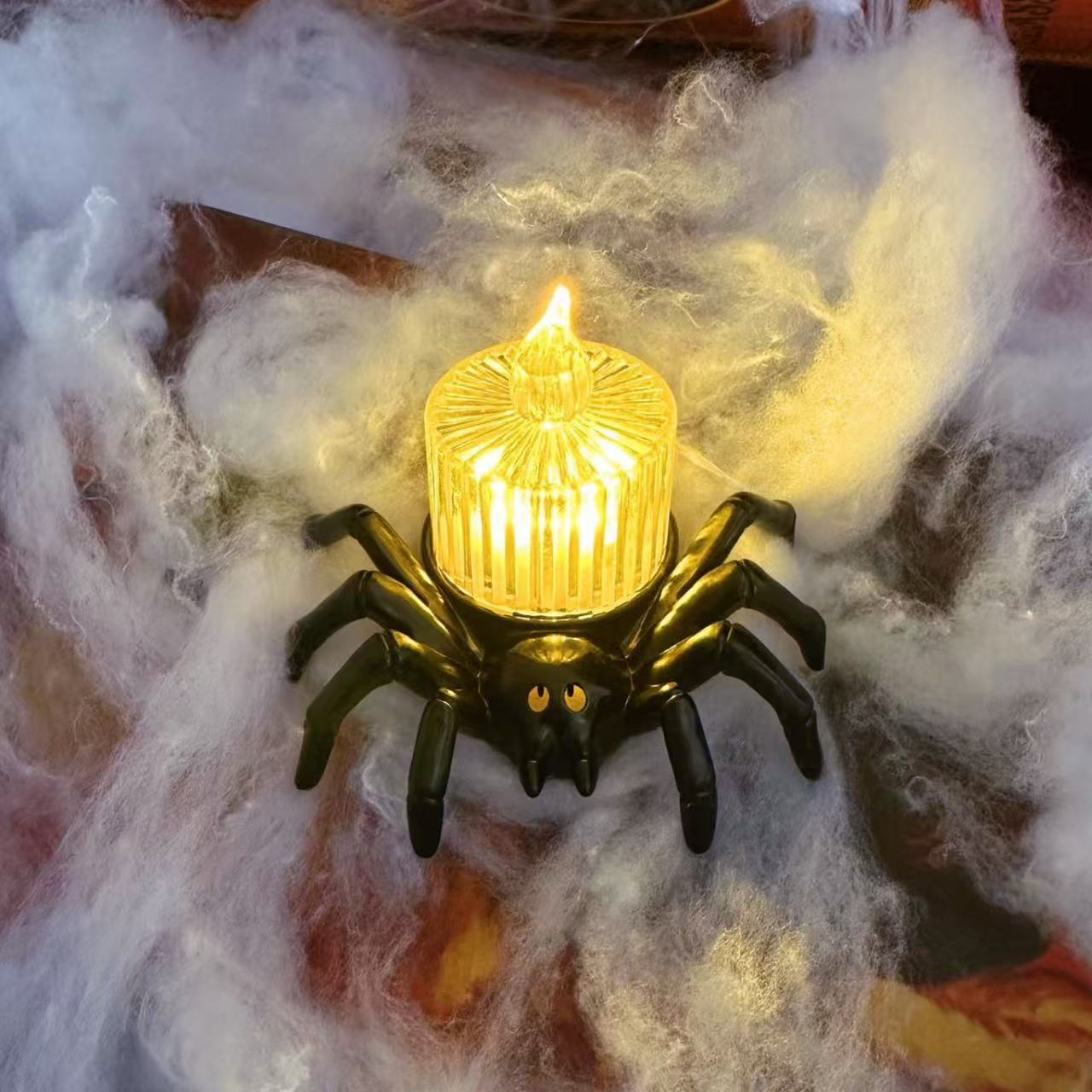 🎃 Halloween Pumpkin Spider Candle 🔥  - FREE SHIPPING with Hot Sale 25% OFF 🔥