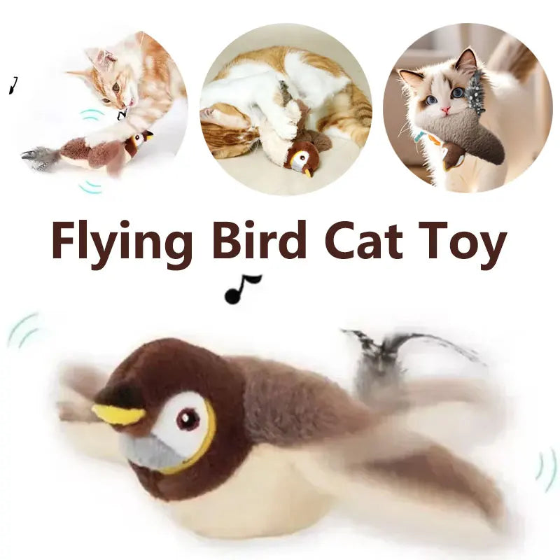 Flying Bird Cat Toy Interactive Cat Toys - FREE SHIPPING