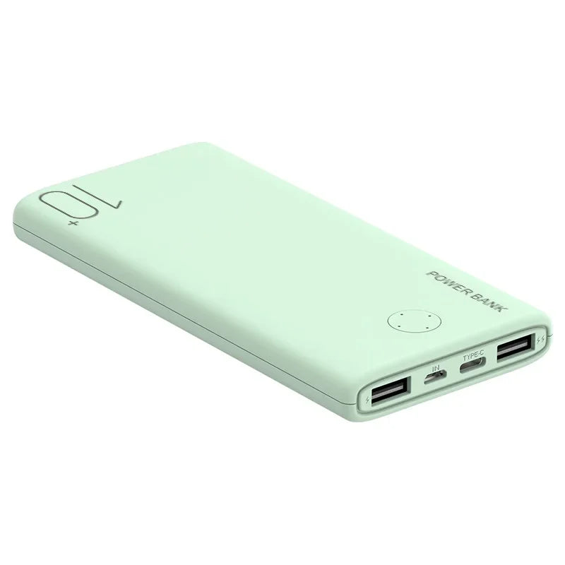 New Power Bank 20000mAh External Portable Charger Powerbank 2.1A Fast Charging LED Display Phone Charger for Smart Phone