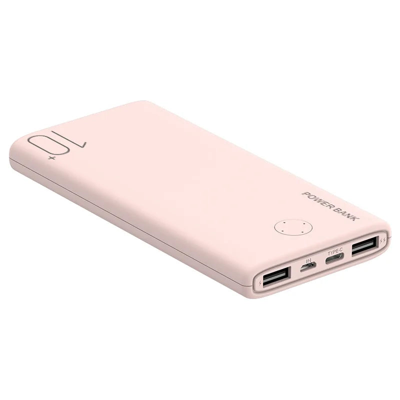 New Power Bank 20000mAh External Portable Charger Powerbank 2.1A Fast Charging LED Display Phone Charger for Smart Phone