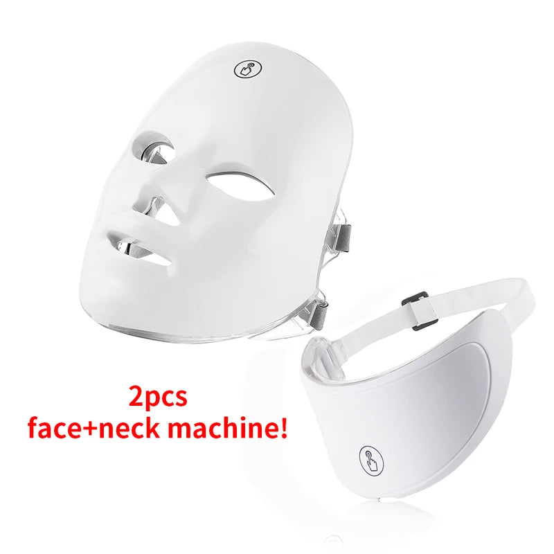 LED Photon Beauty Machine Facial Rejuvenation SPA Skin Care Tool - FREE SHIPPING