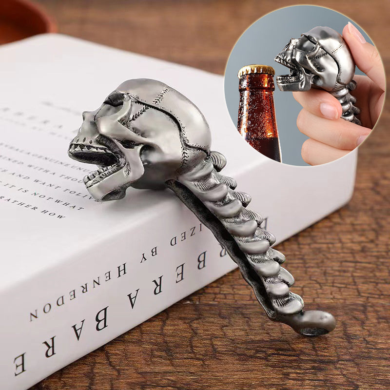 Halloween Creative Beer Alloy Skull Bottle Opener