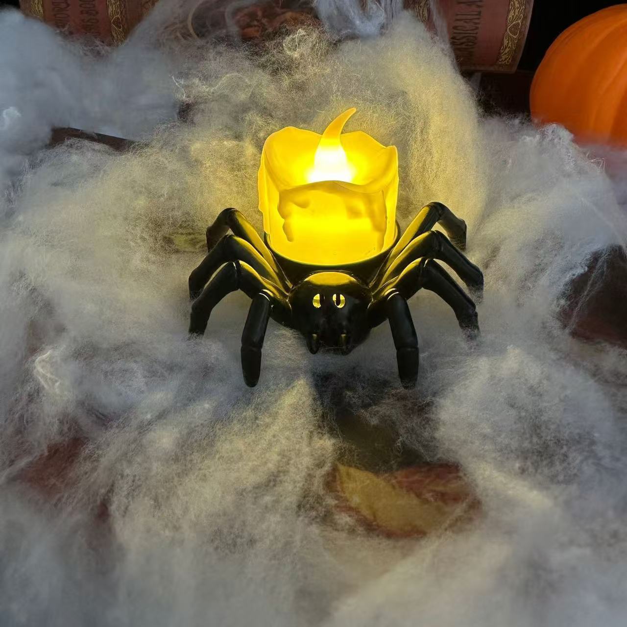 🎃 Halloween Pumpkin Spider Candle 🔥  - FREE SHIPPING with Hot Sale 25% OFF 🔥